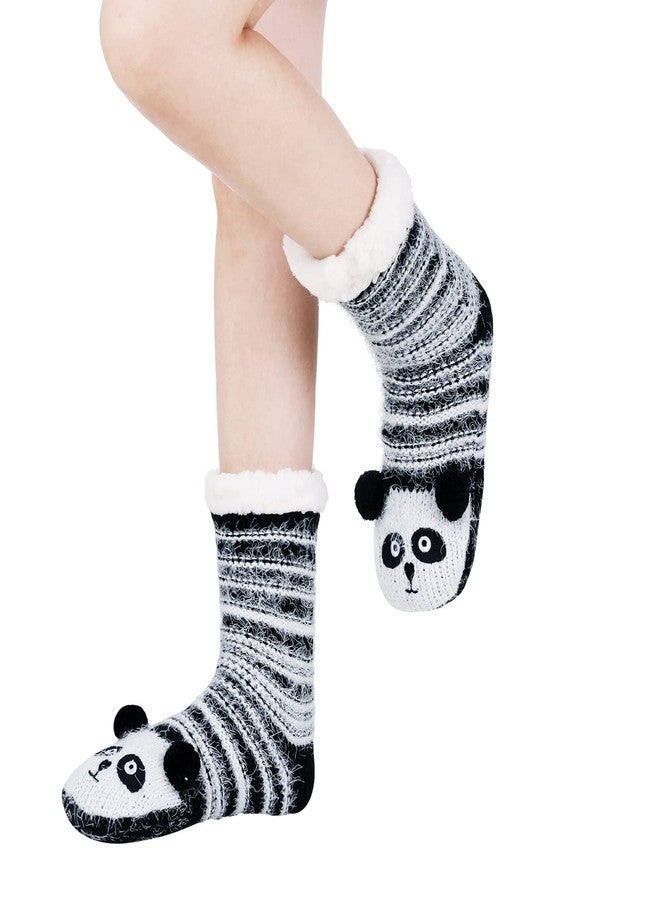 Chassic Womens Cozy Slipper Socks, Soft Warm Fuzzy Non Slip Socks, Cute Animal Socks for Galentine’s Day & Valentine’s Day Gifts for Her - Image 4